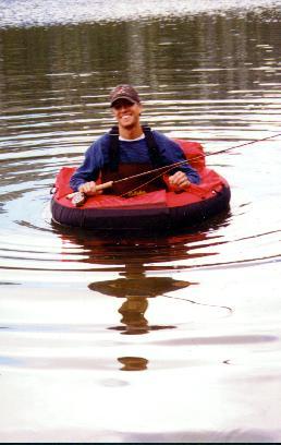 Belly Boat Fishing