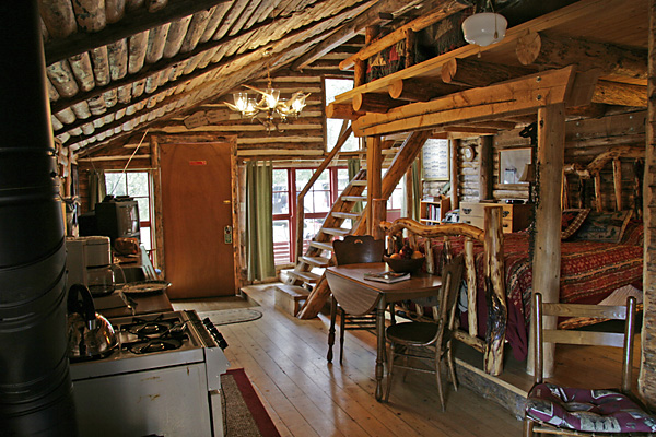 Inside Bunk House from rear