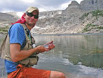 Alpine Lake Fishing